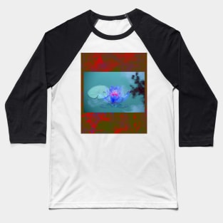 Blue Lotus Baseball T-Shirt